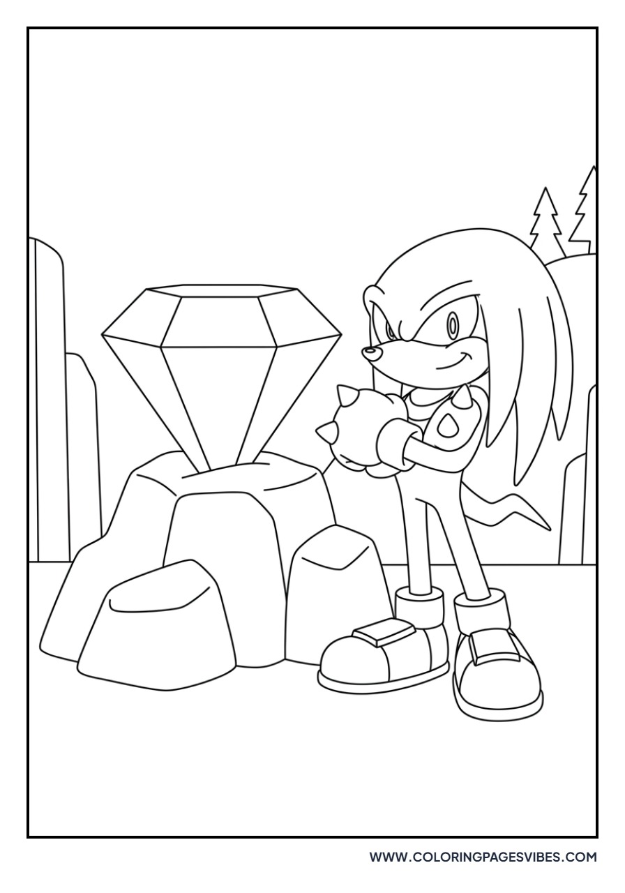 Knuckles Master Emerald
