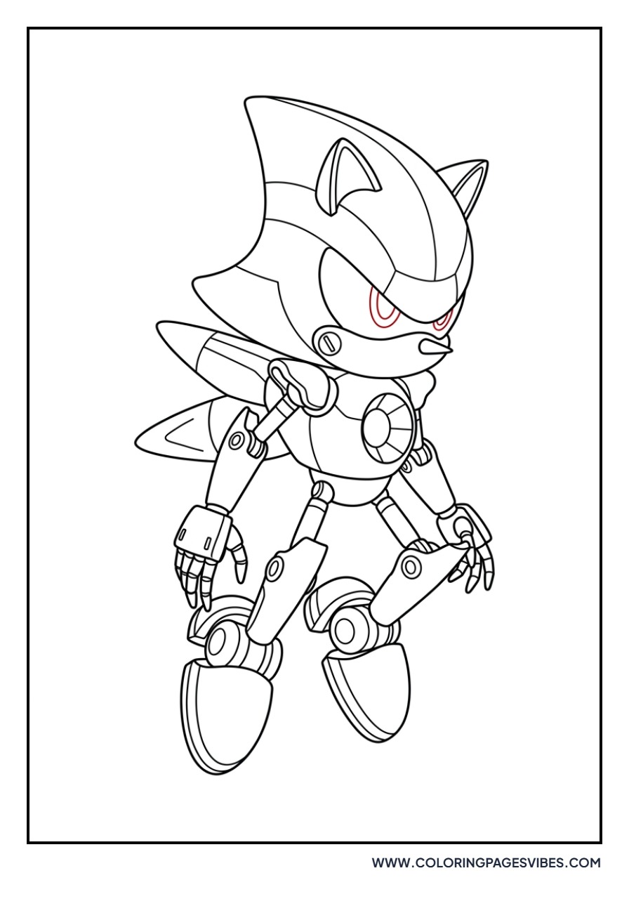Metal Sonic Hovering