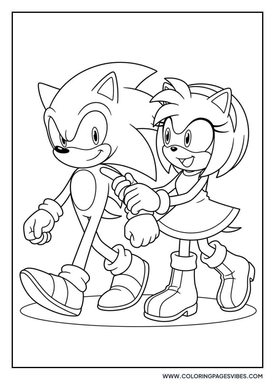 Sonic and Amy Rose