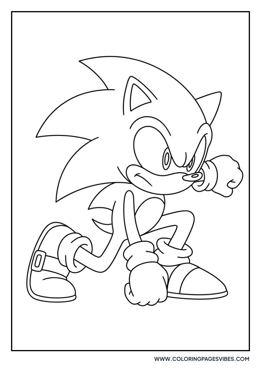 Sonic Dash Pose