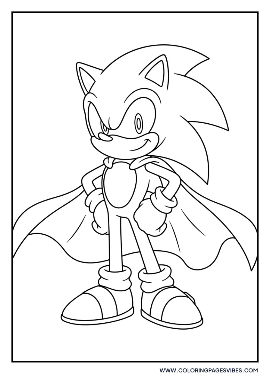 Sonic Hero Pose