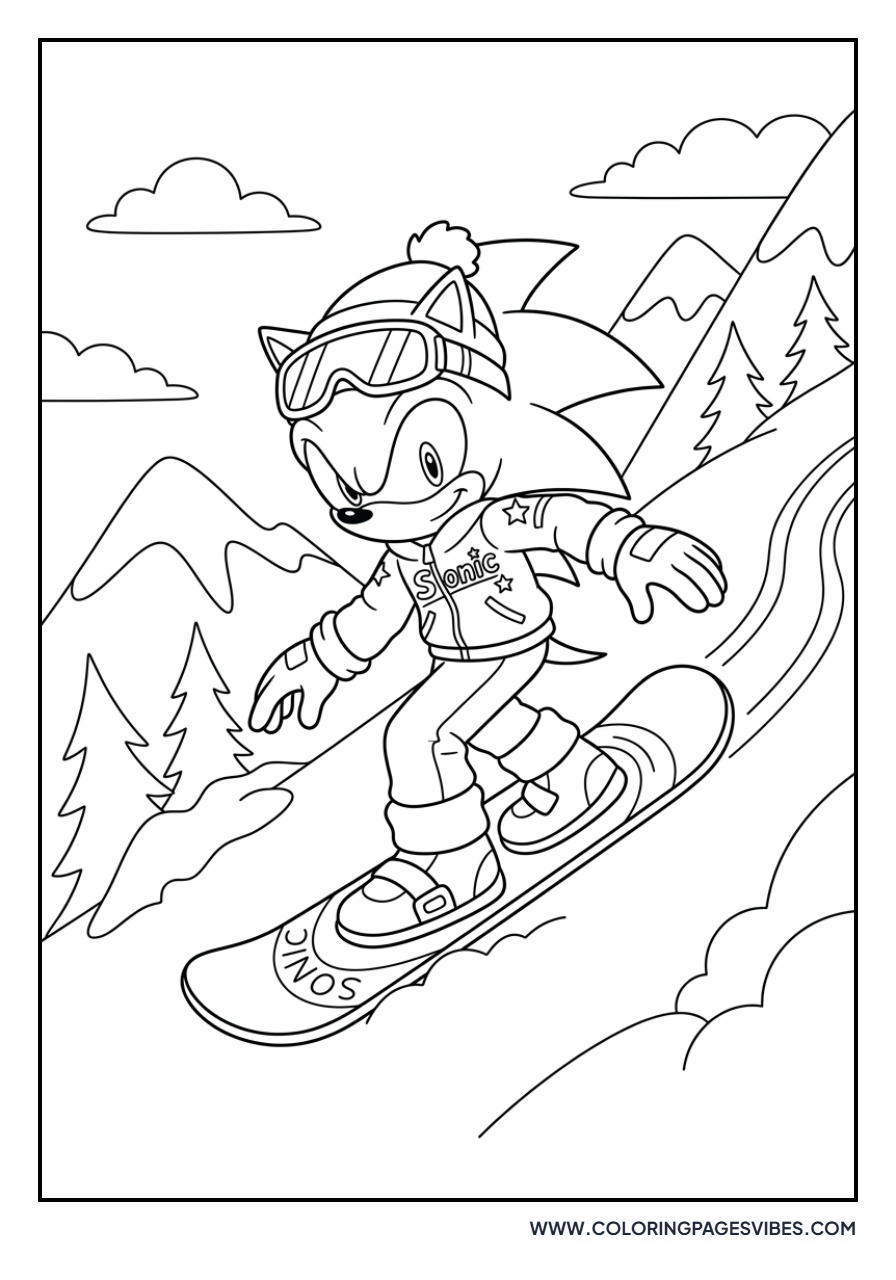 Sonic Snowboarding