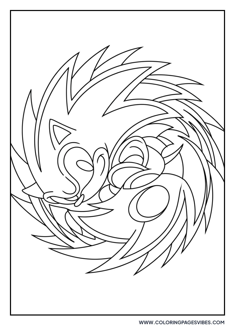 Sonic Spin Attack Ball