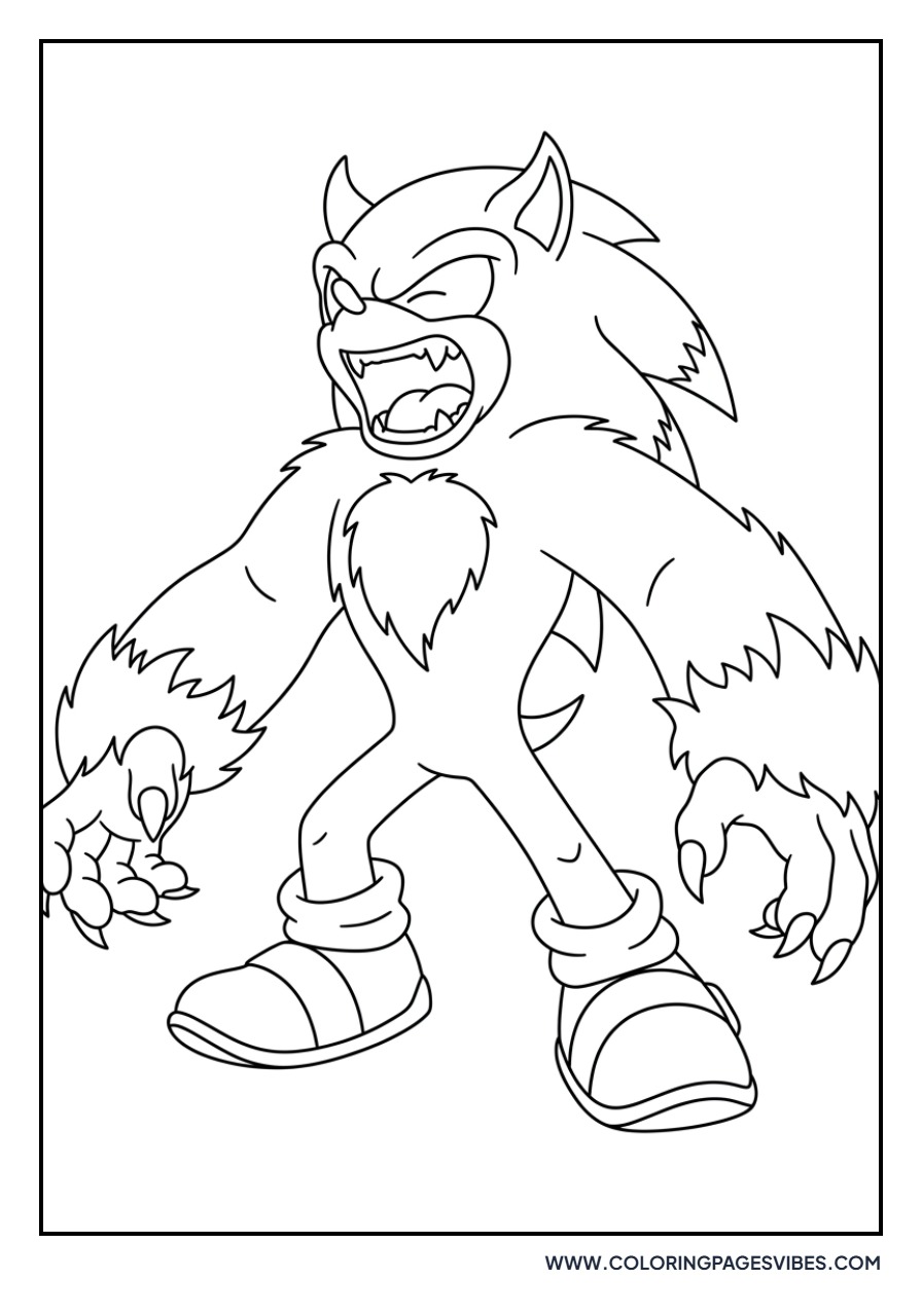Sonic the Werehog
