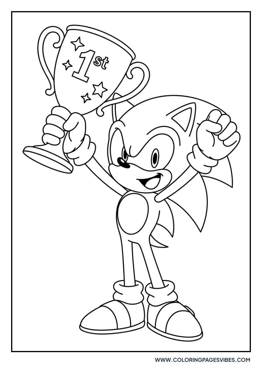 Sonic Winning Trophy