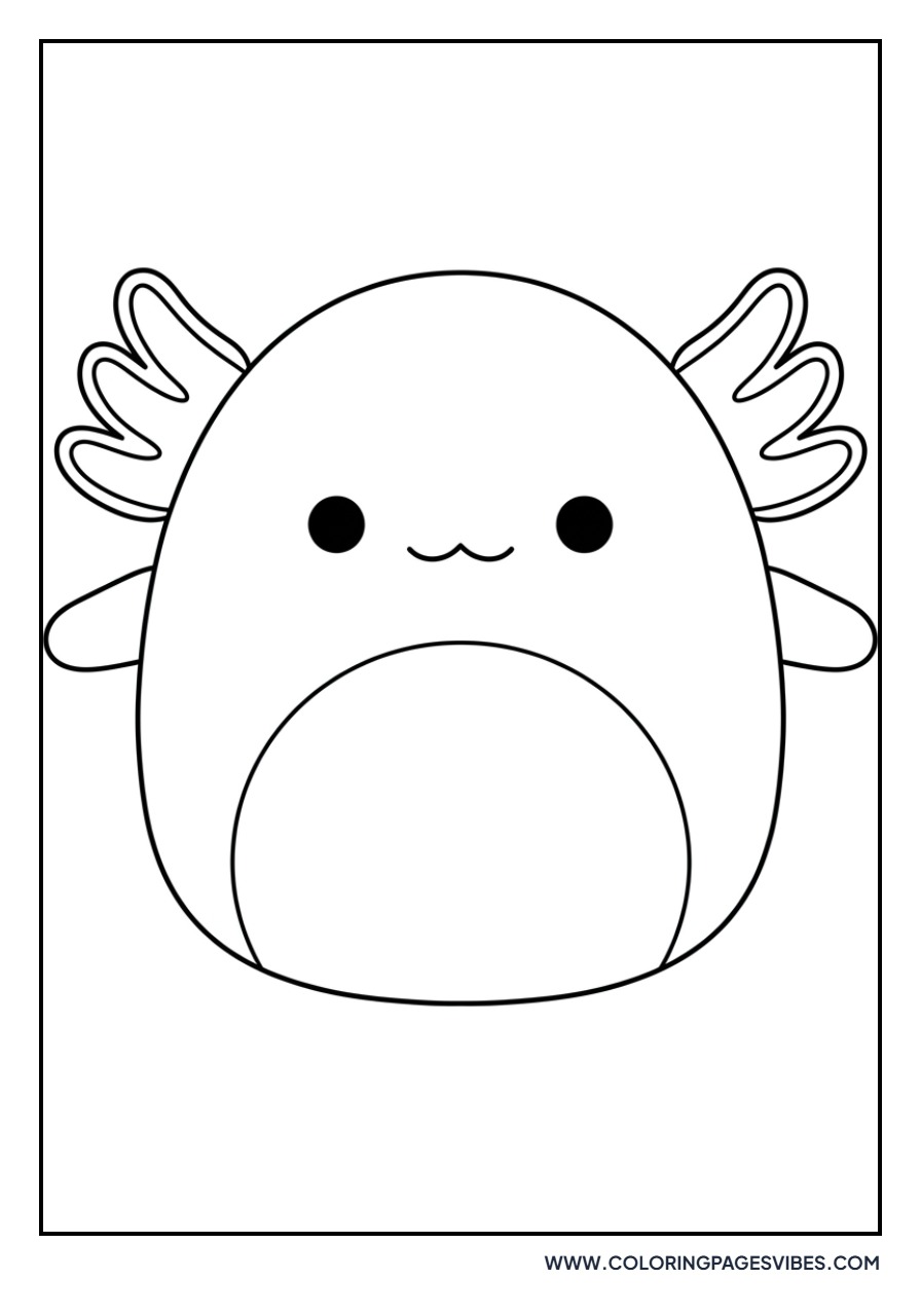 Archie the Axolotl Squishmallow