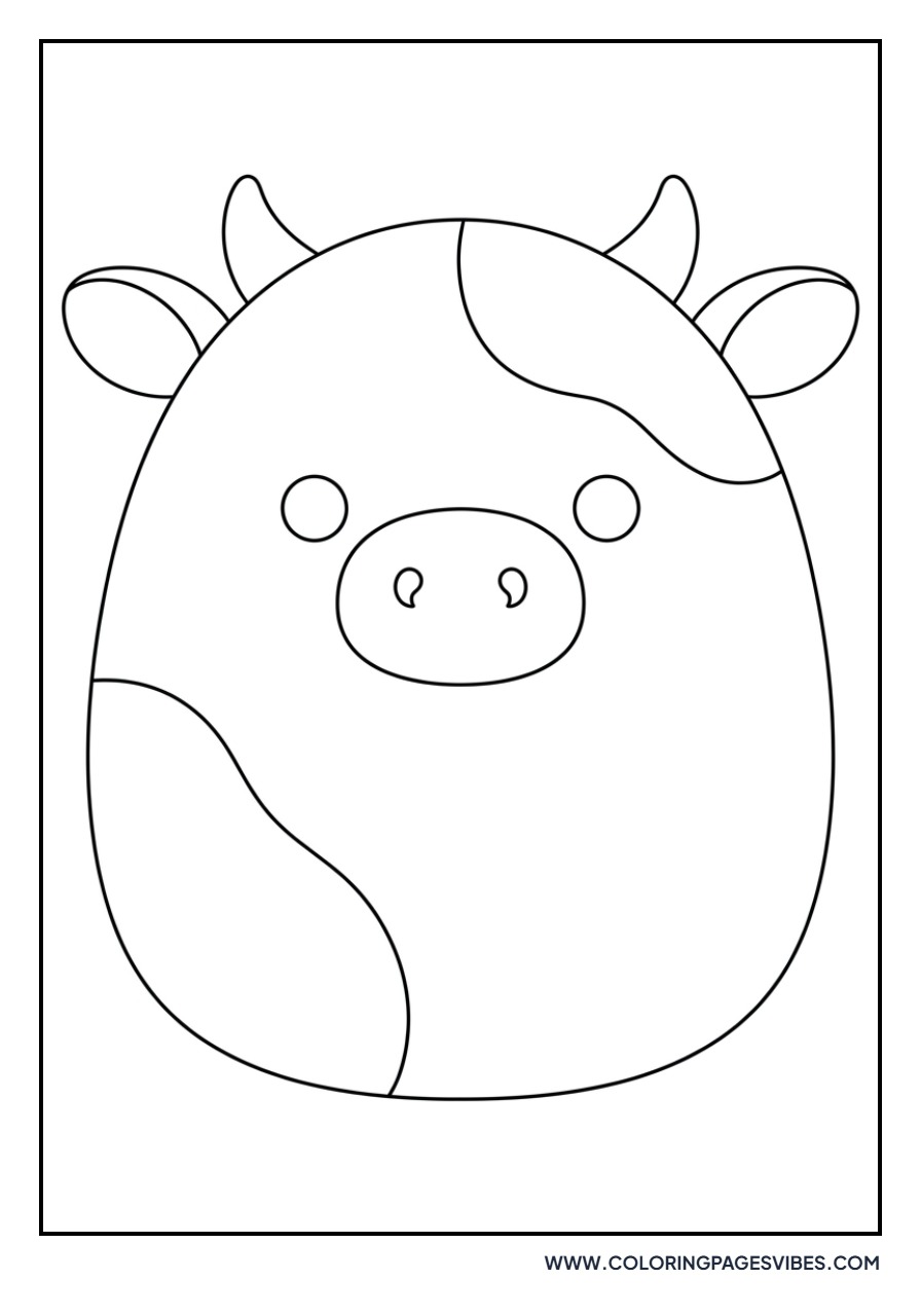 Bubba the Purple Cow Squishmallow