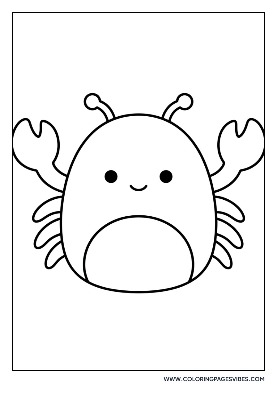 Cailey the Crab Squishmallow