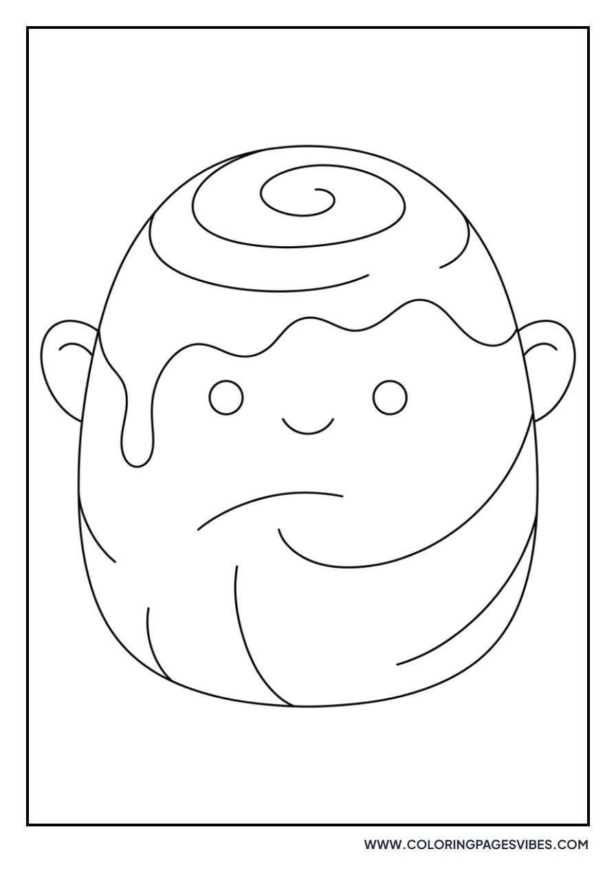 Chanel the Cinnamon Bun Squishmallow