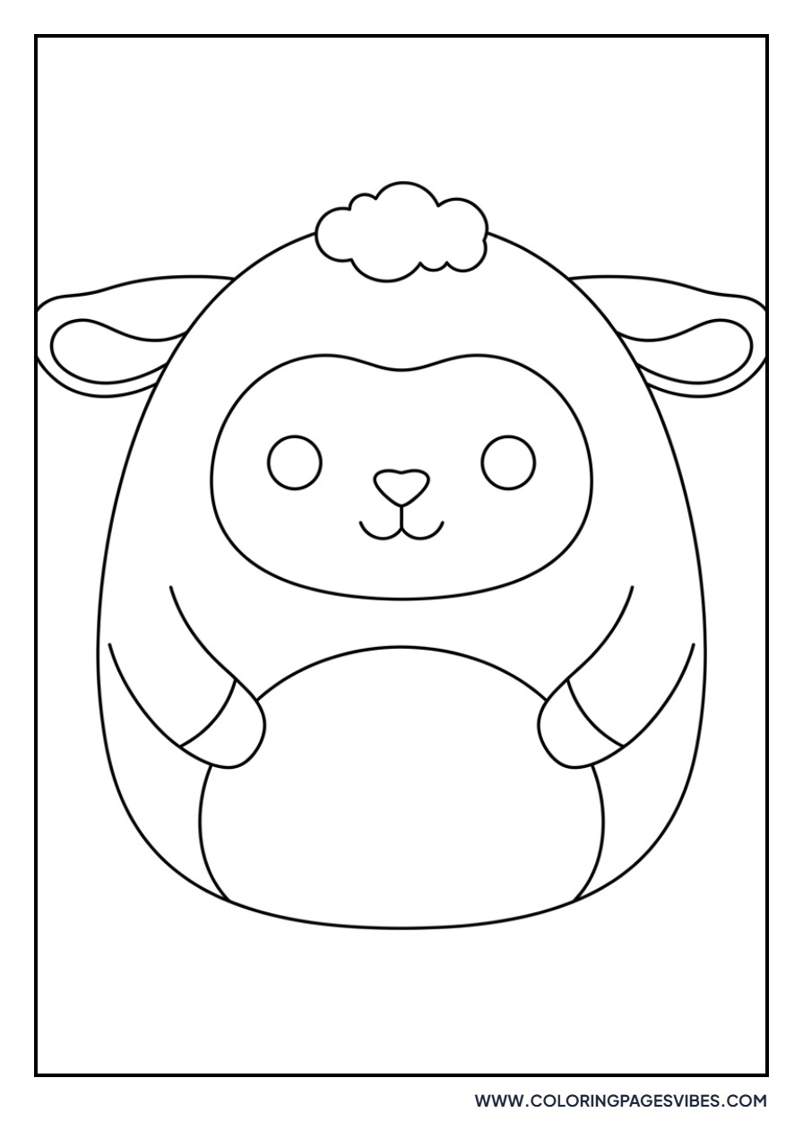 Evangelica the Sheep Squishmallow