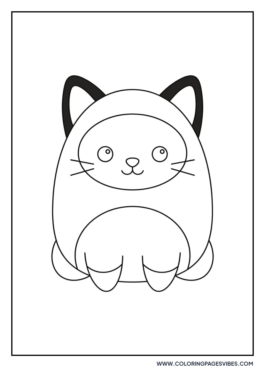Felton the Siamese Cat Squishmallow