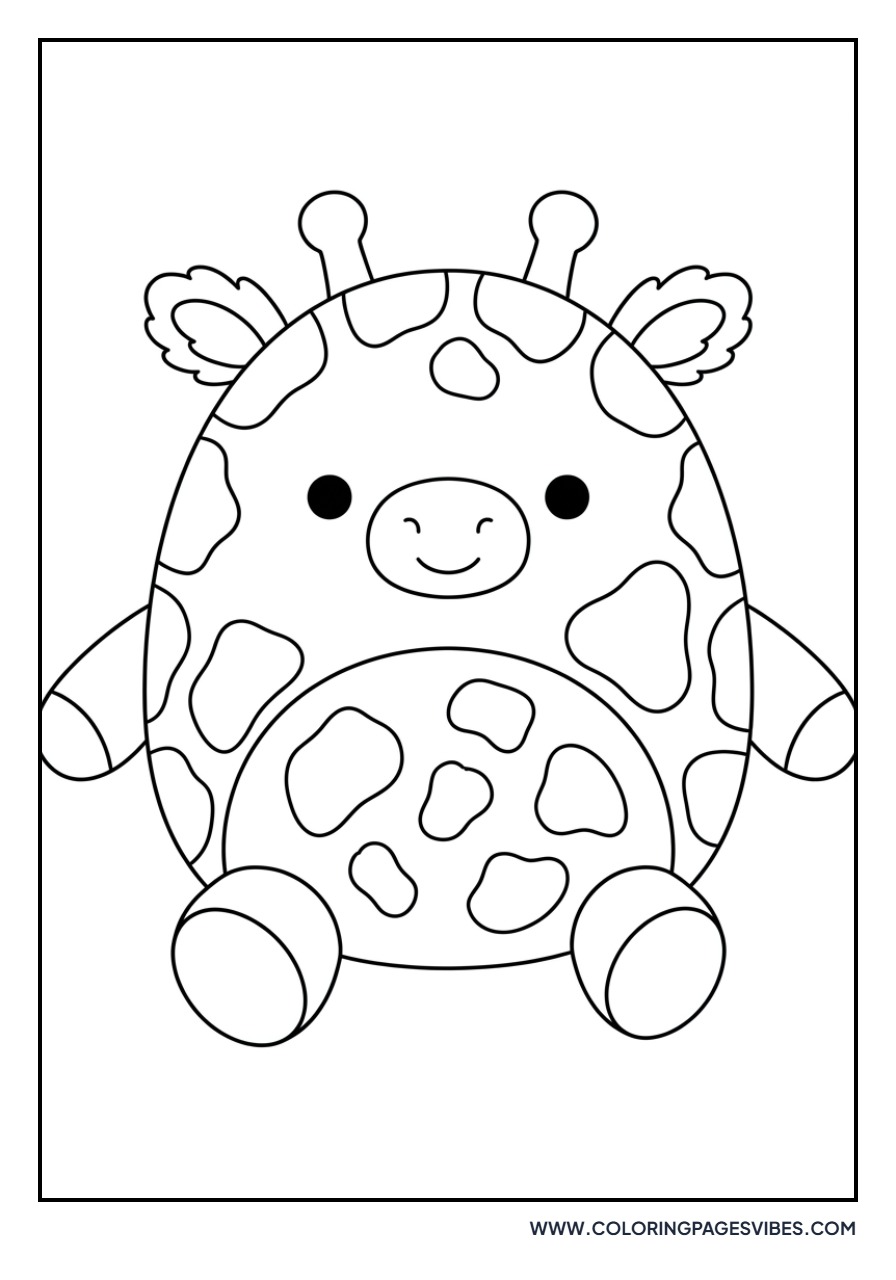 Gary the Giraffe Squishmallow