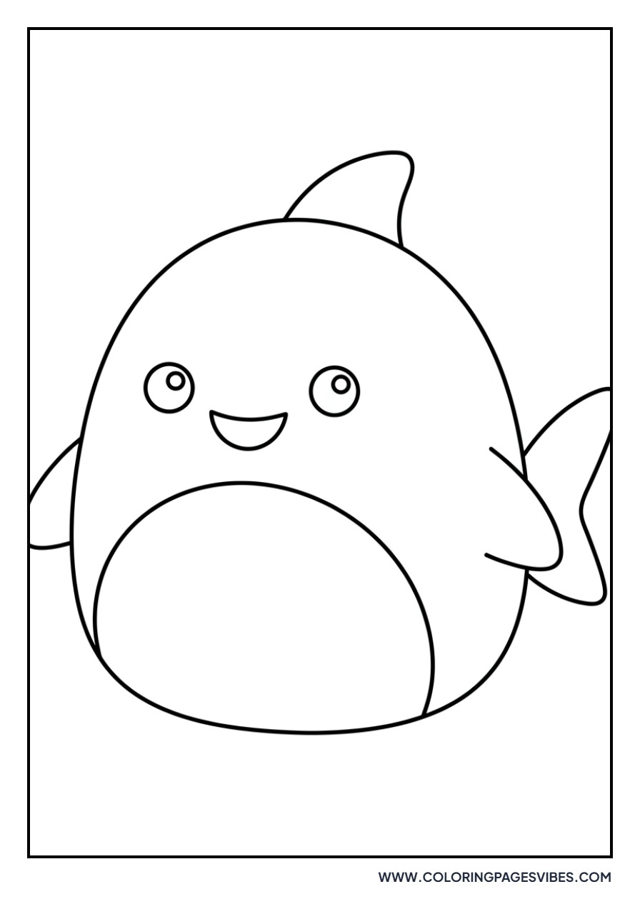Gordon the Shark Squishmallow