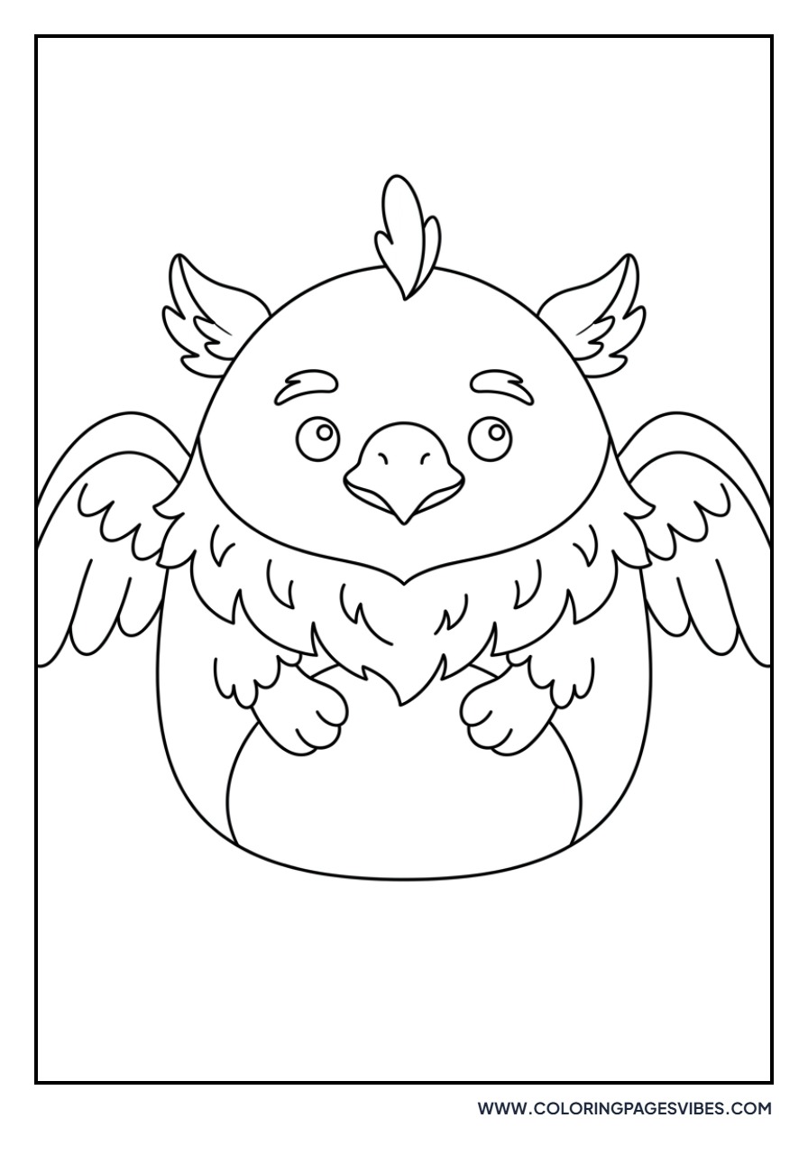 Gus the Gryphon Squishmallow