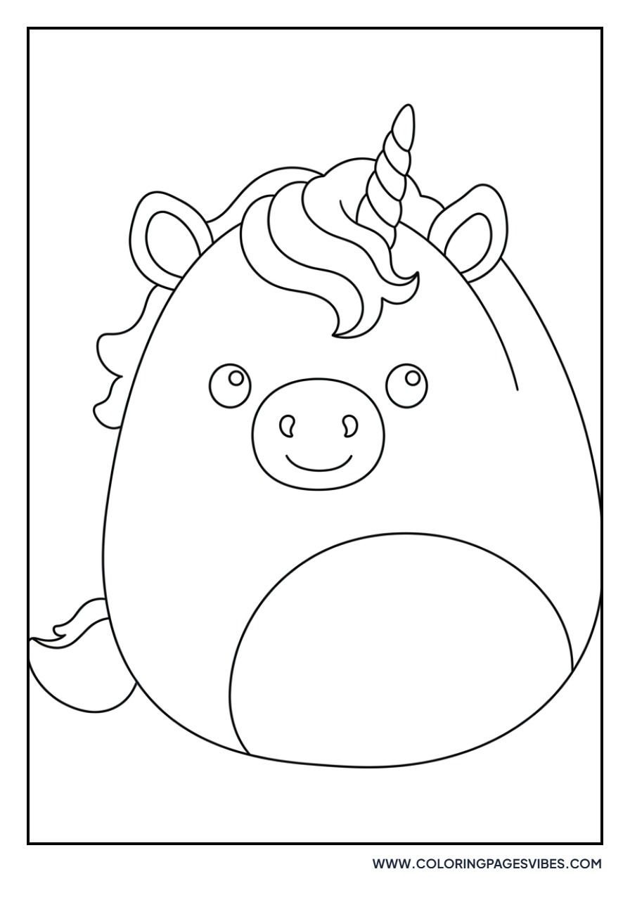 Ilene the Unicorn Squishmallow
