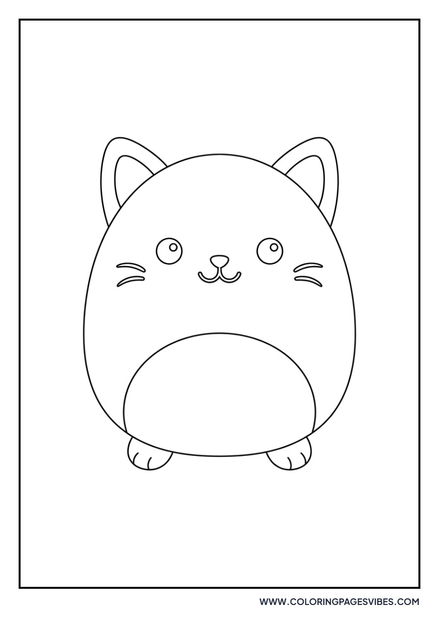 Jack the Black Cat Squishmallow