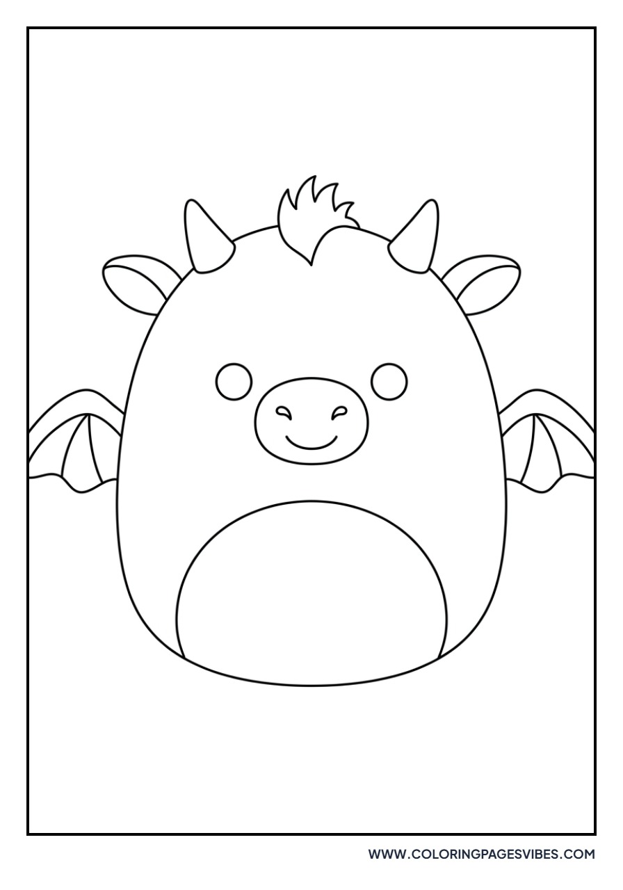 Klaus the Dragon Squishmallow