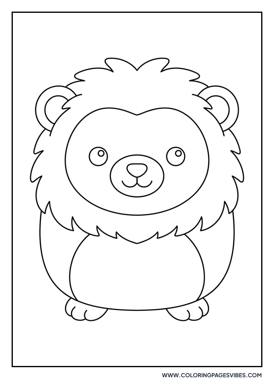 Leonard the Lion Squishmallow