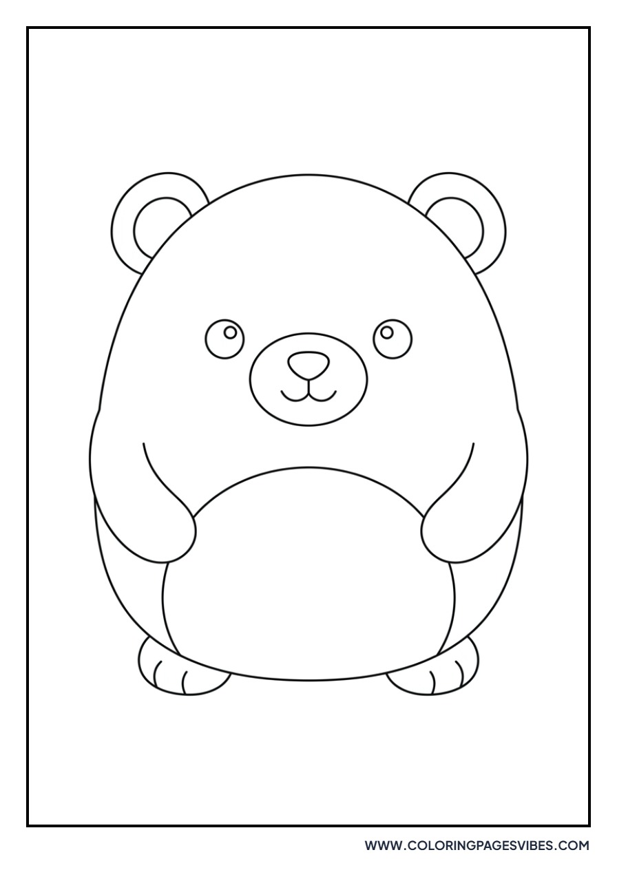 Omar the Bear Squishmallow