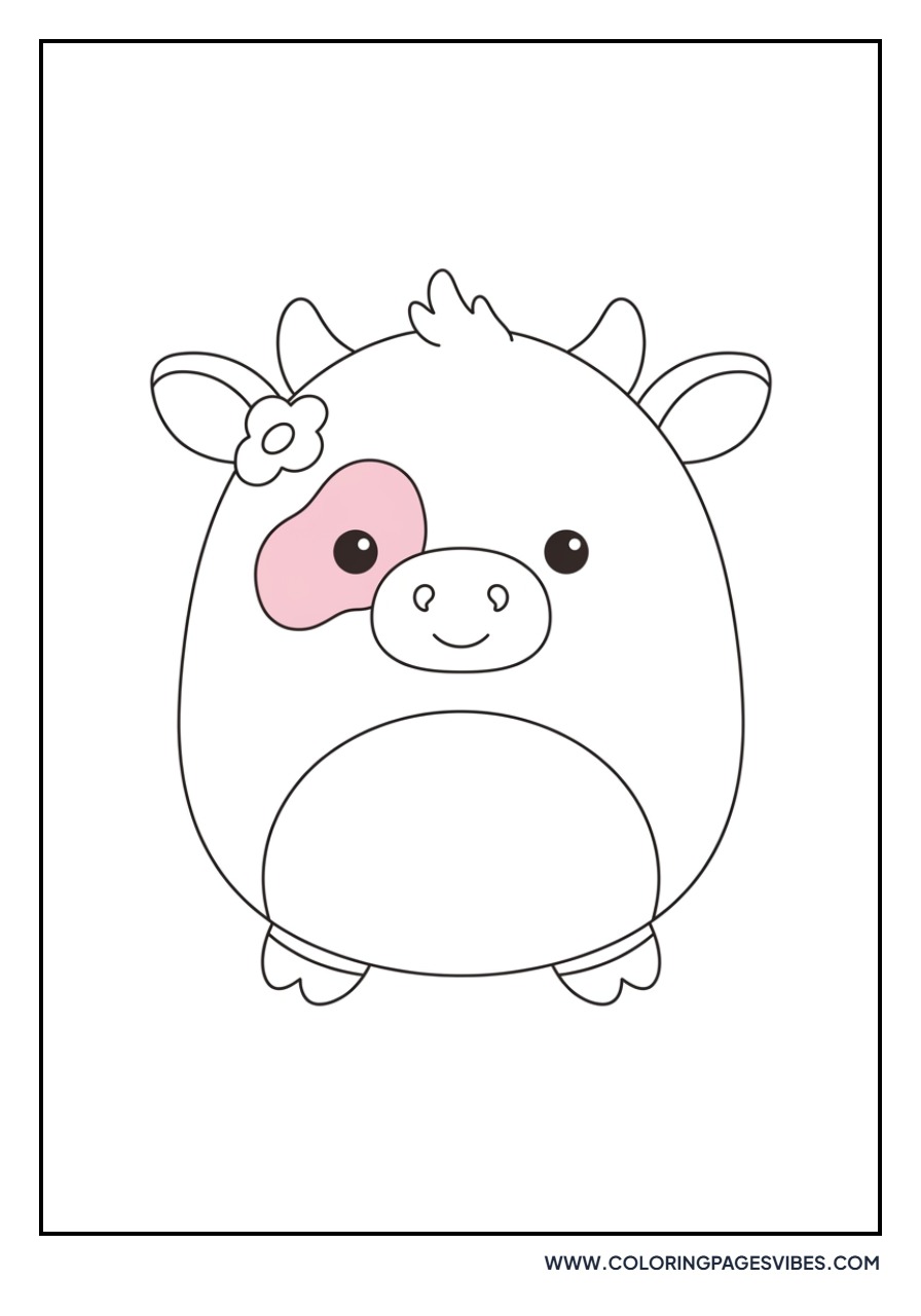 Reshma the Cow Squishmallow