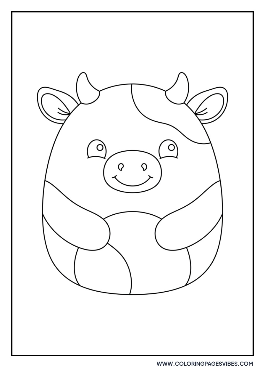 Ronnie the Cow Squishmallow