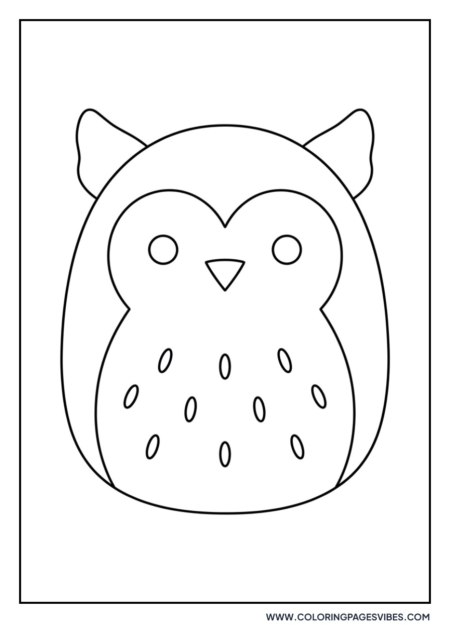 Winston the Owl Squishmallow