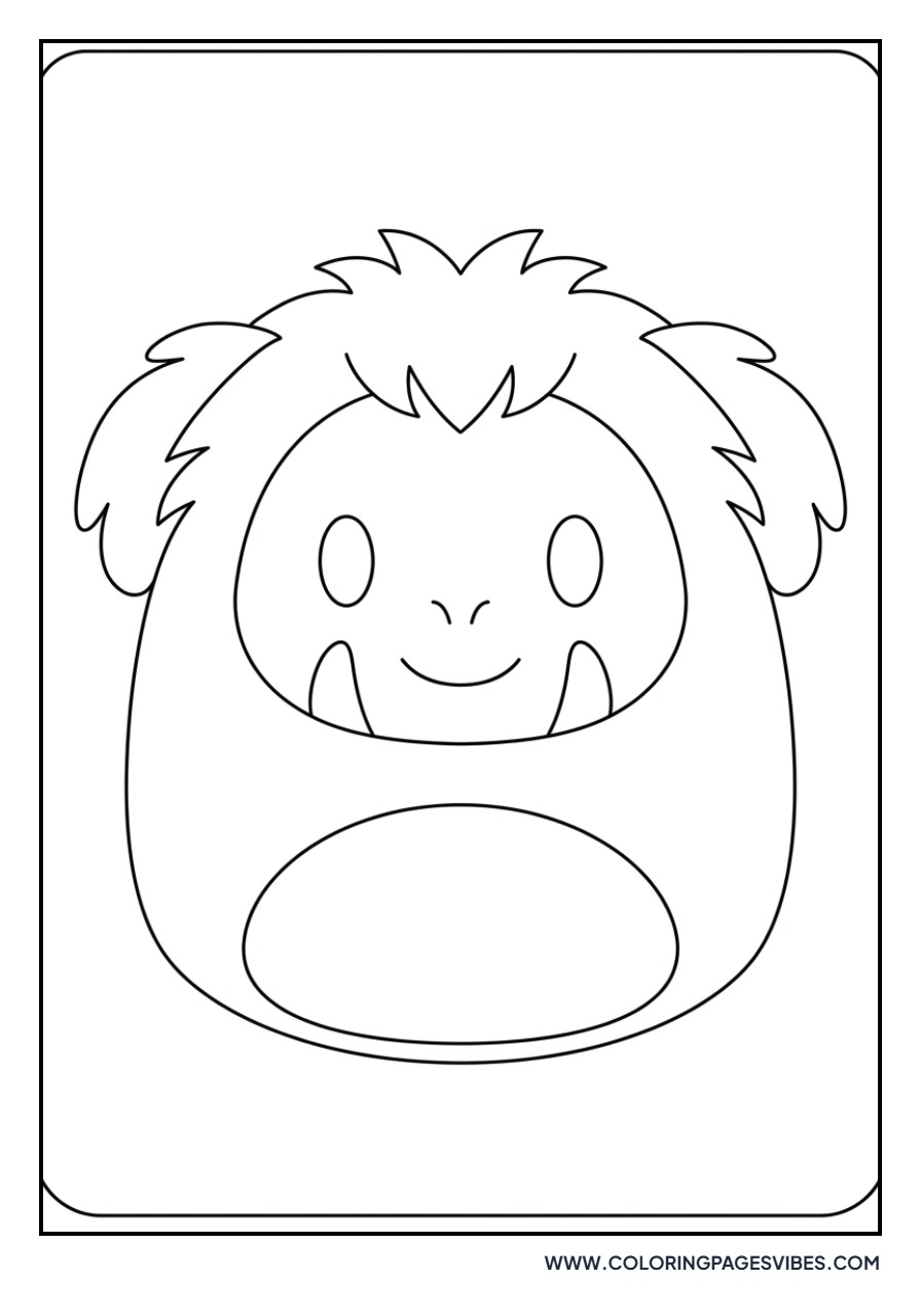 Zozo the Bigfoot Squishmallow