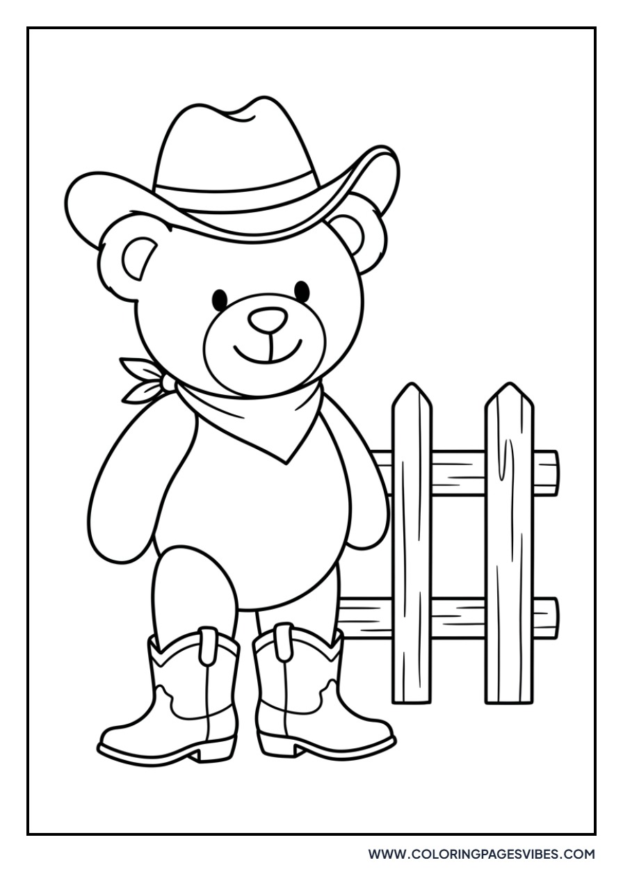 Cowboy Teddy Bear