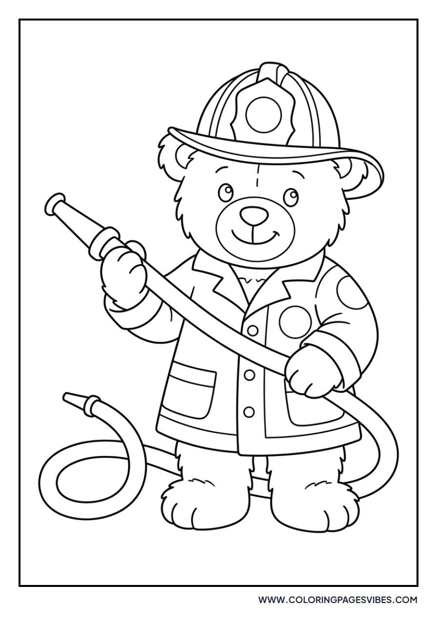 Firefighter Teddy Bear