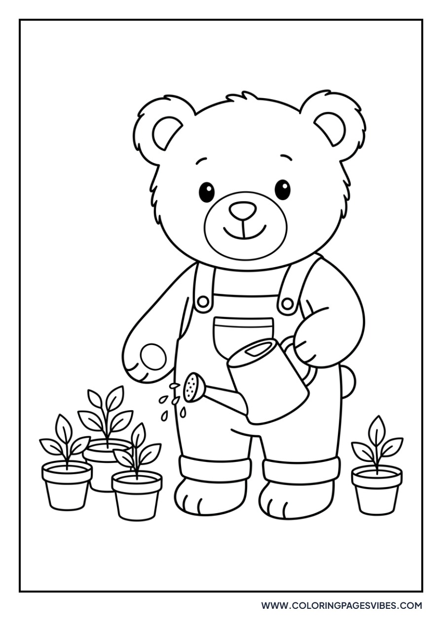 Gardener Teddy Bear