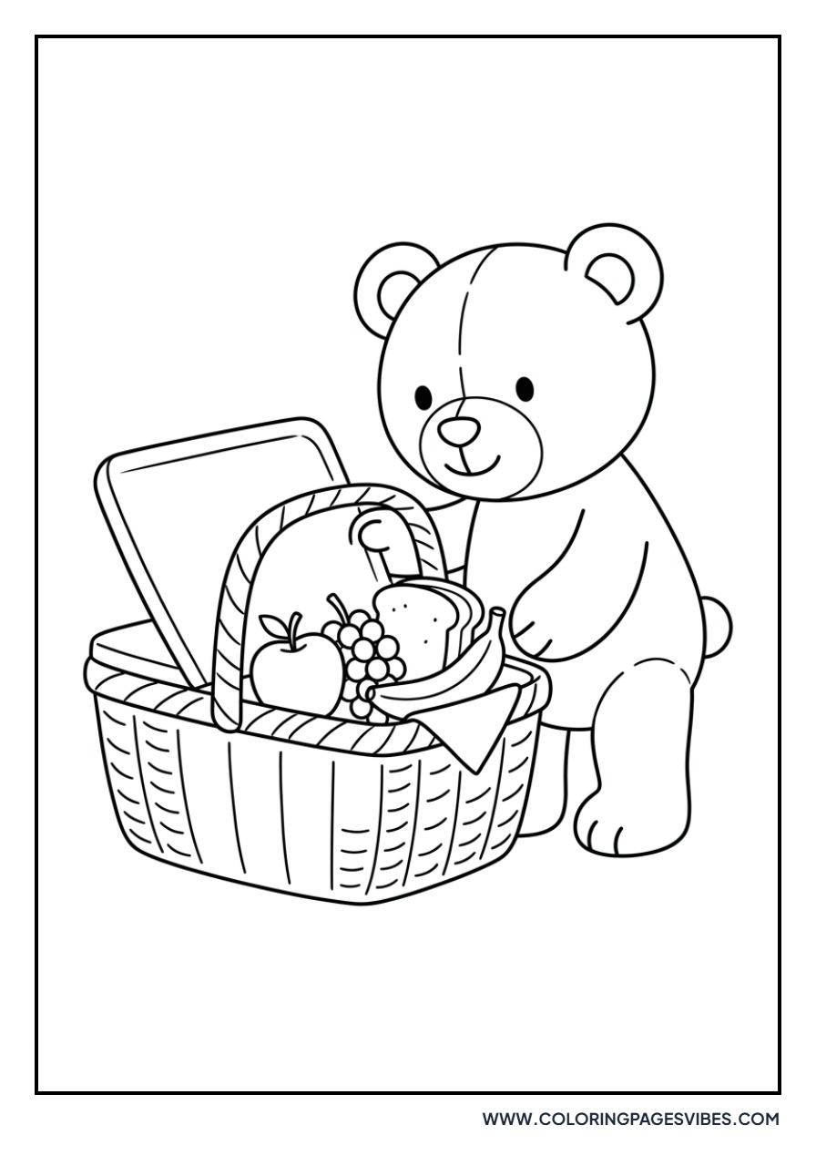 Picnic Basket Teddy