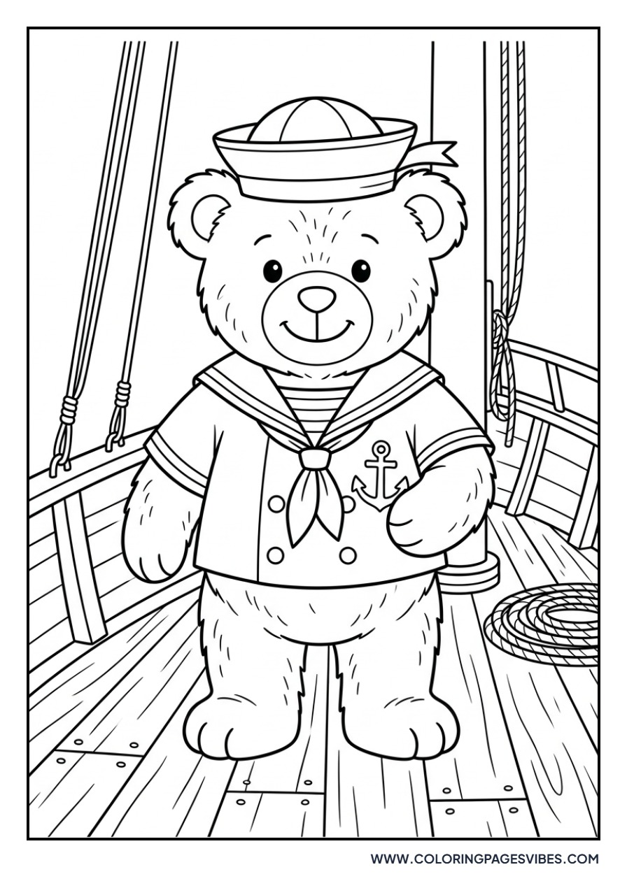 Sailor Teddy Bear