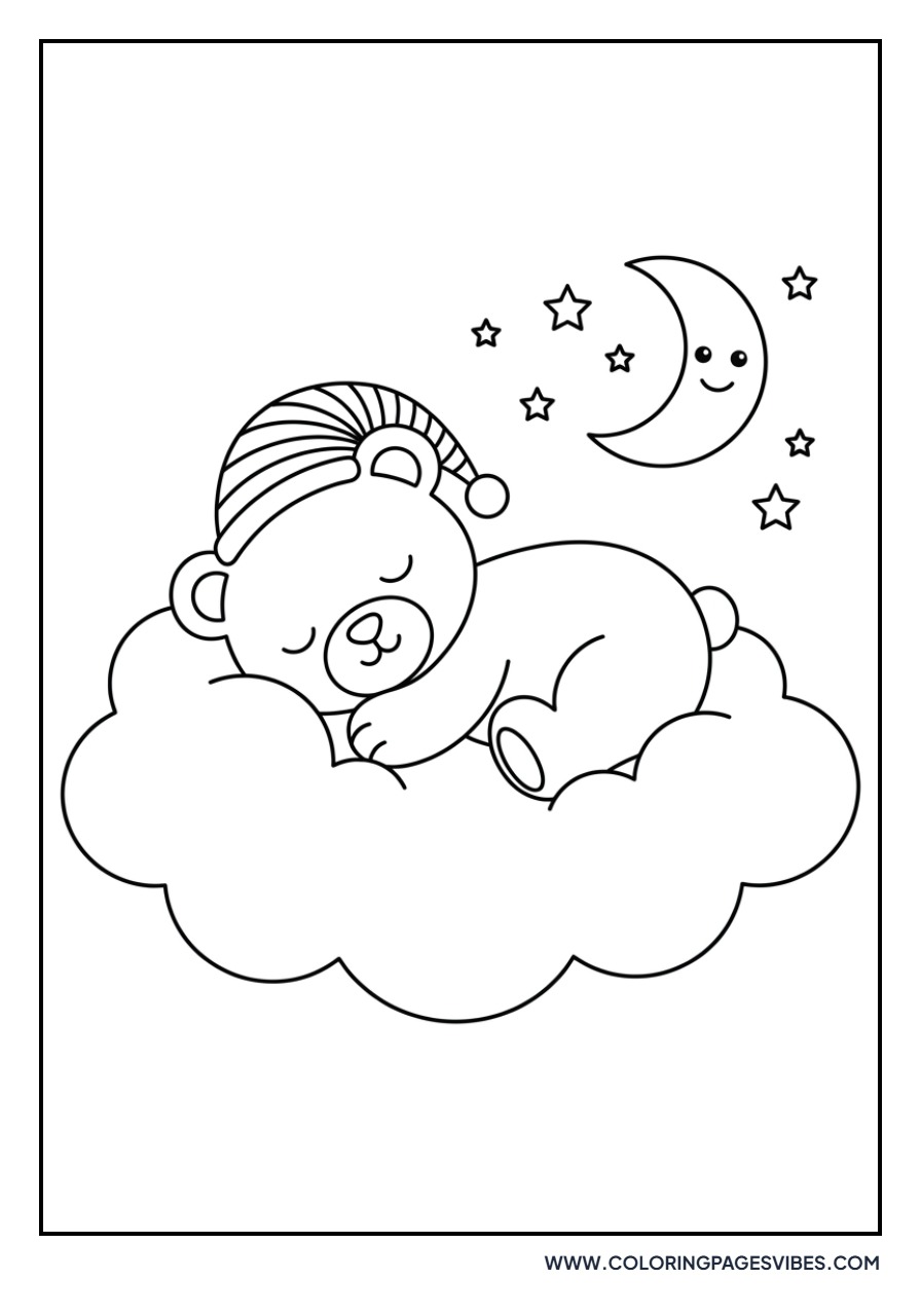 Sleeping Teddy Bear