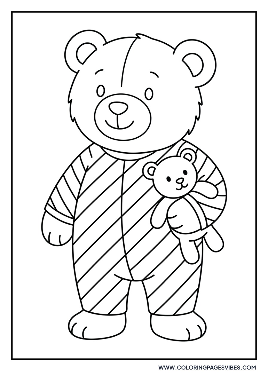 Teddy Bear in Pajamas