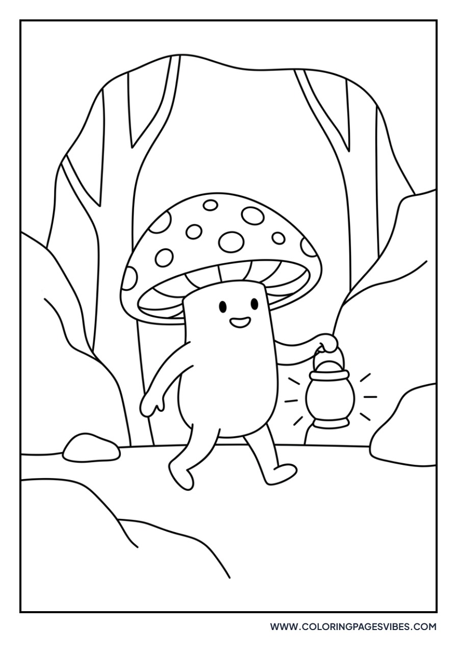 Toad Holding a Lantern