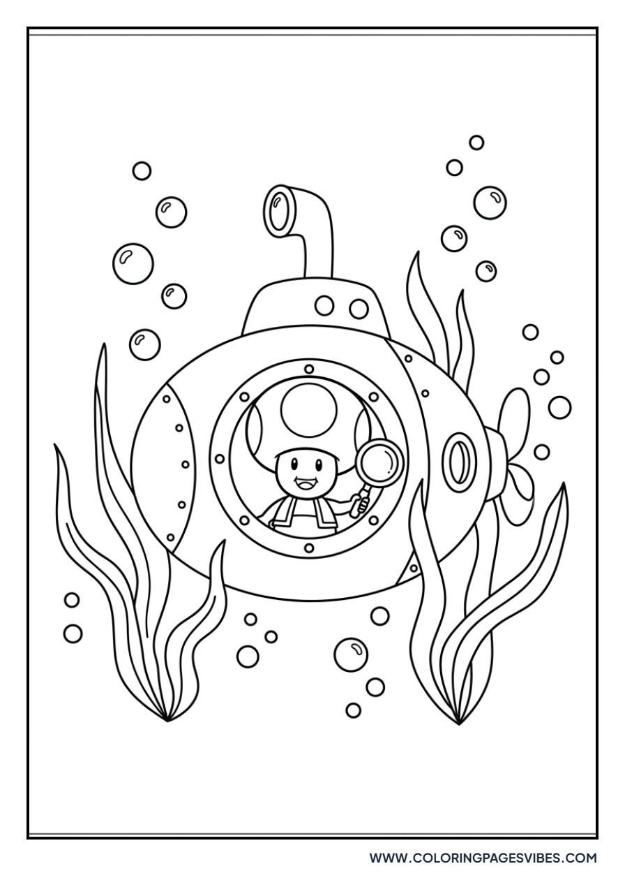 Toad in a Submarine