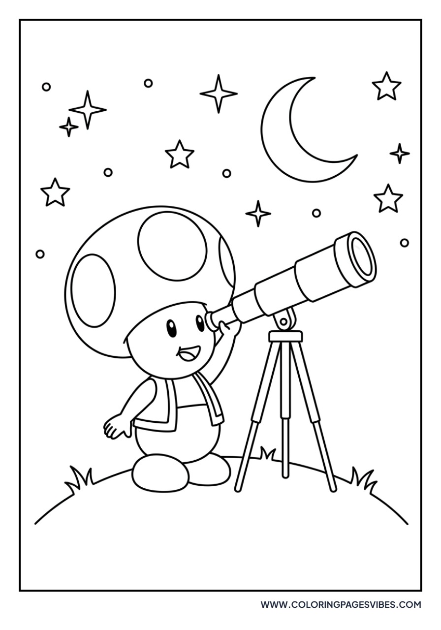 Toad with a Telescope