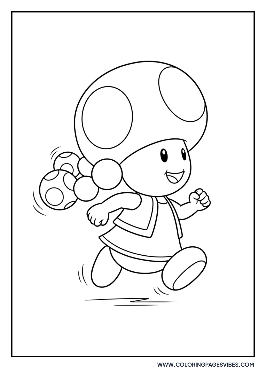 Toadette Running