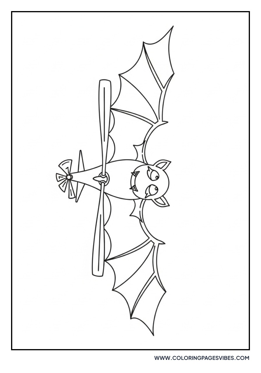 Bat-Helicopter Flying