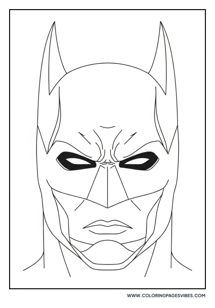 Batman Close Up Cowl