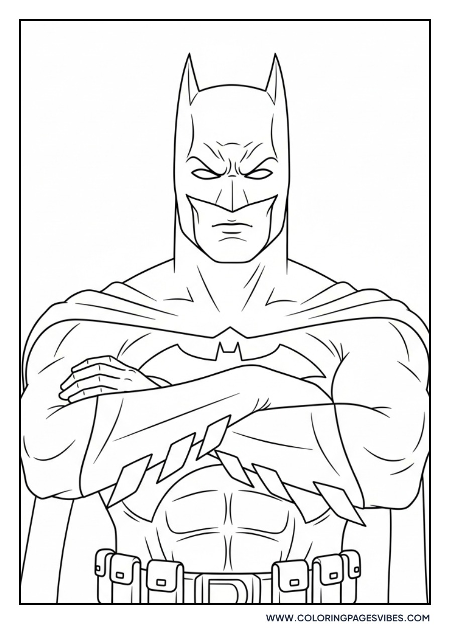 Batman Crossing Arms