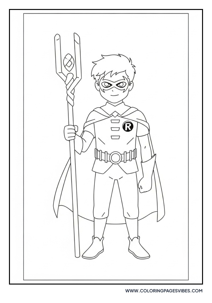 Kawaii Batgirl Standing