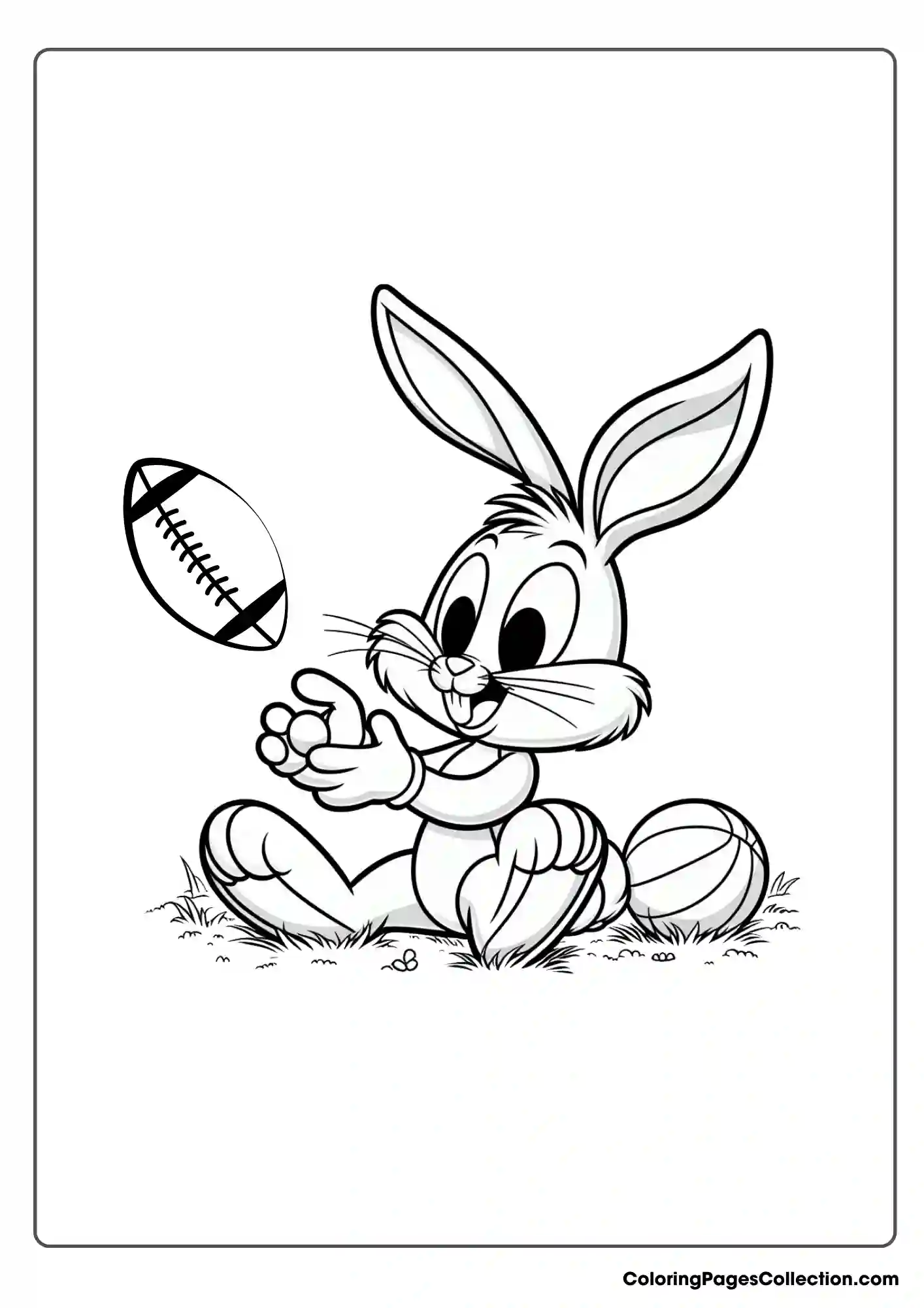 Bugs Bunny coloring oages