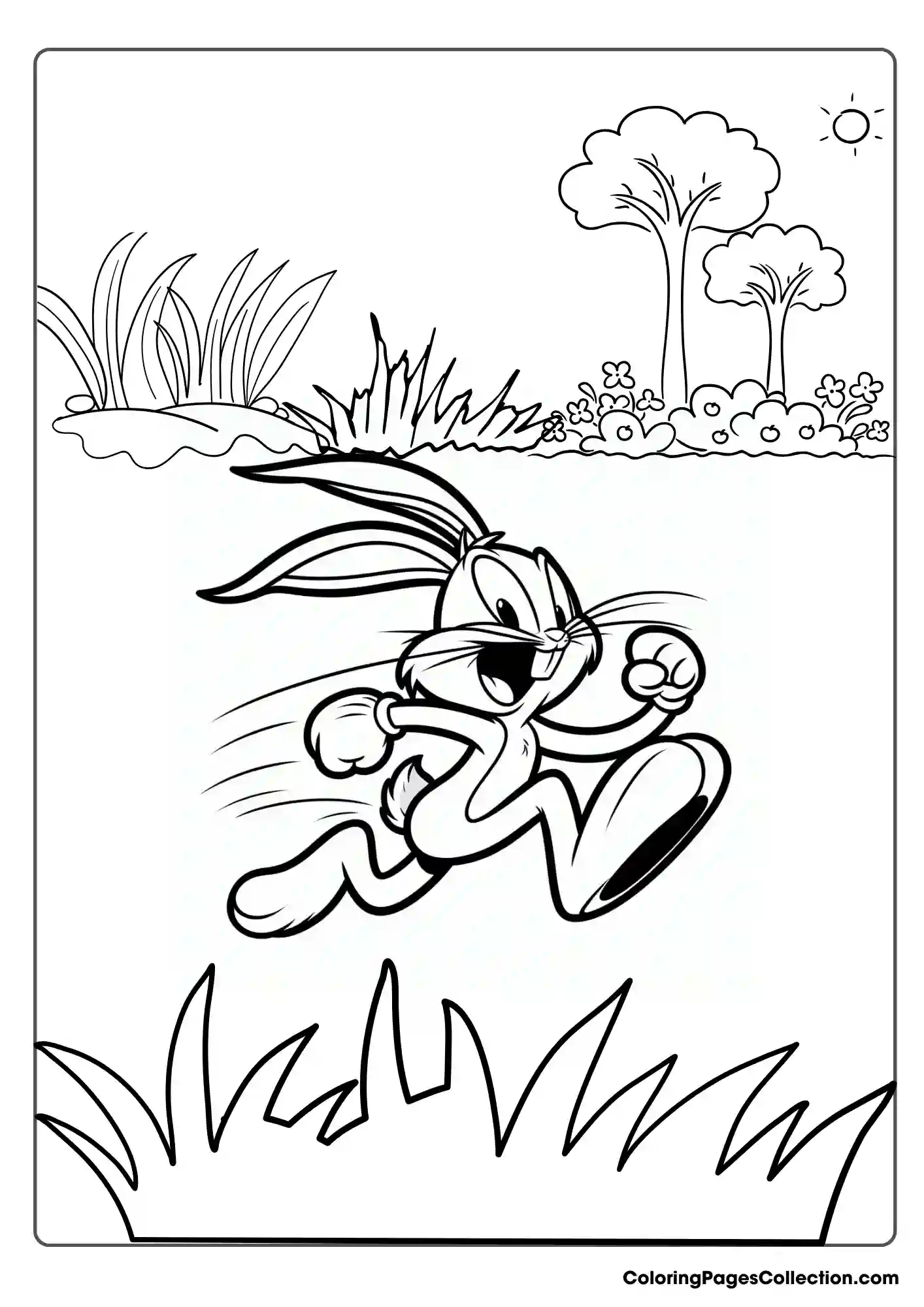Bugs Bunny coloring oages