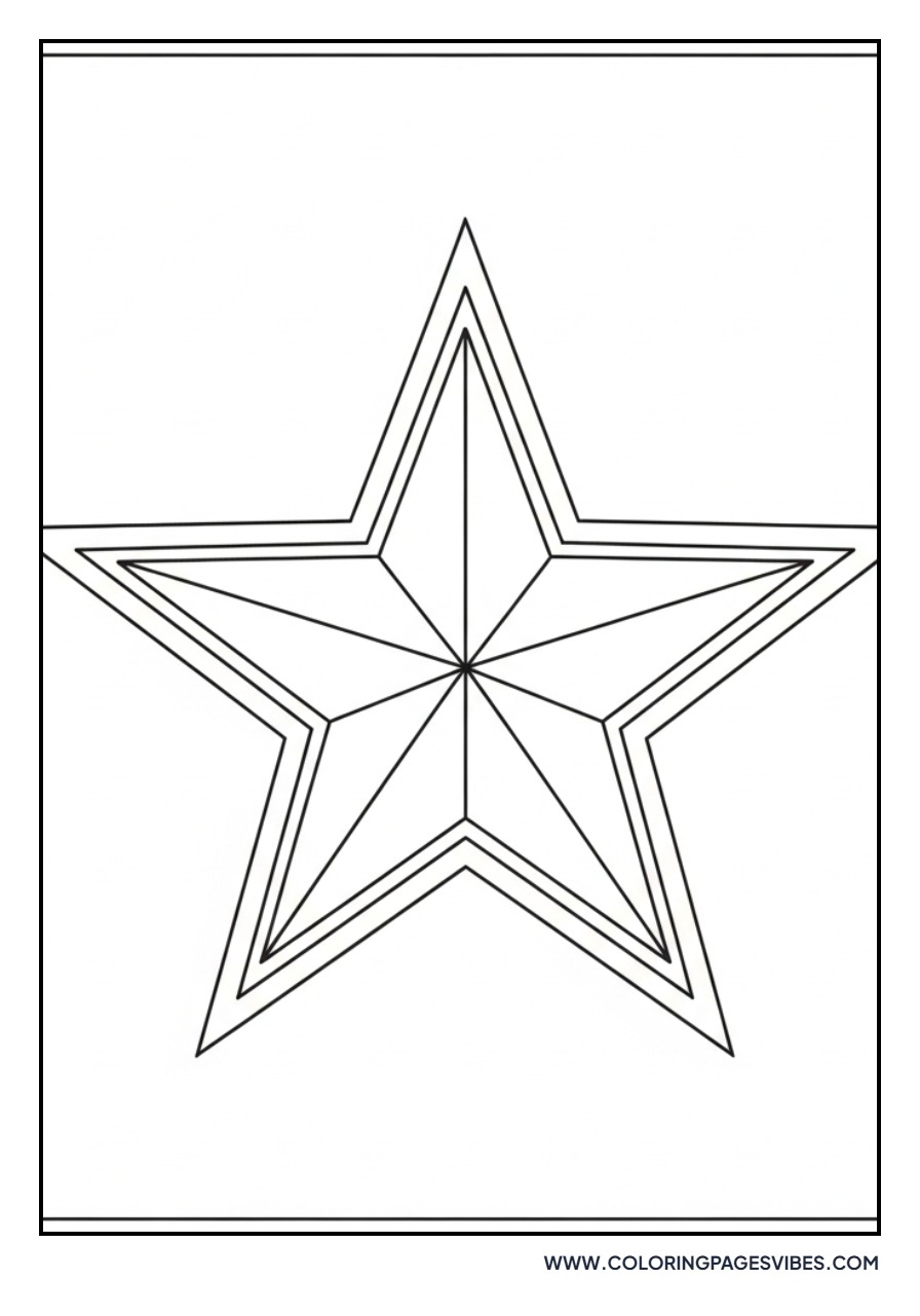 Captain America Shield and Star