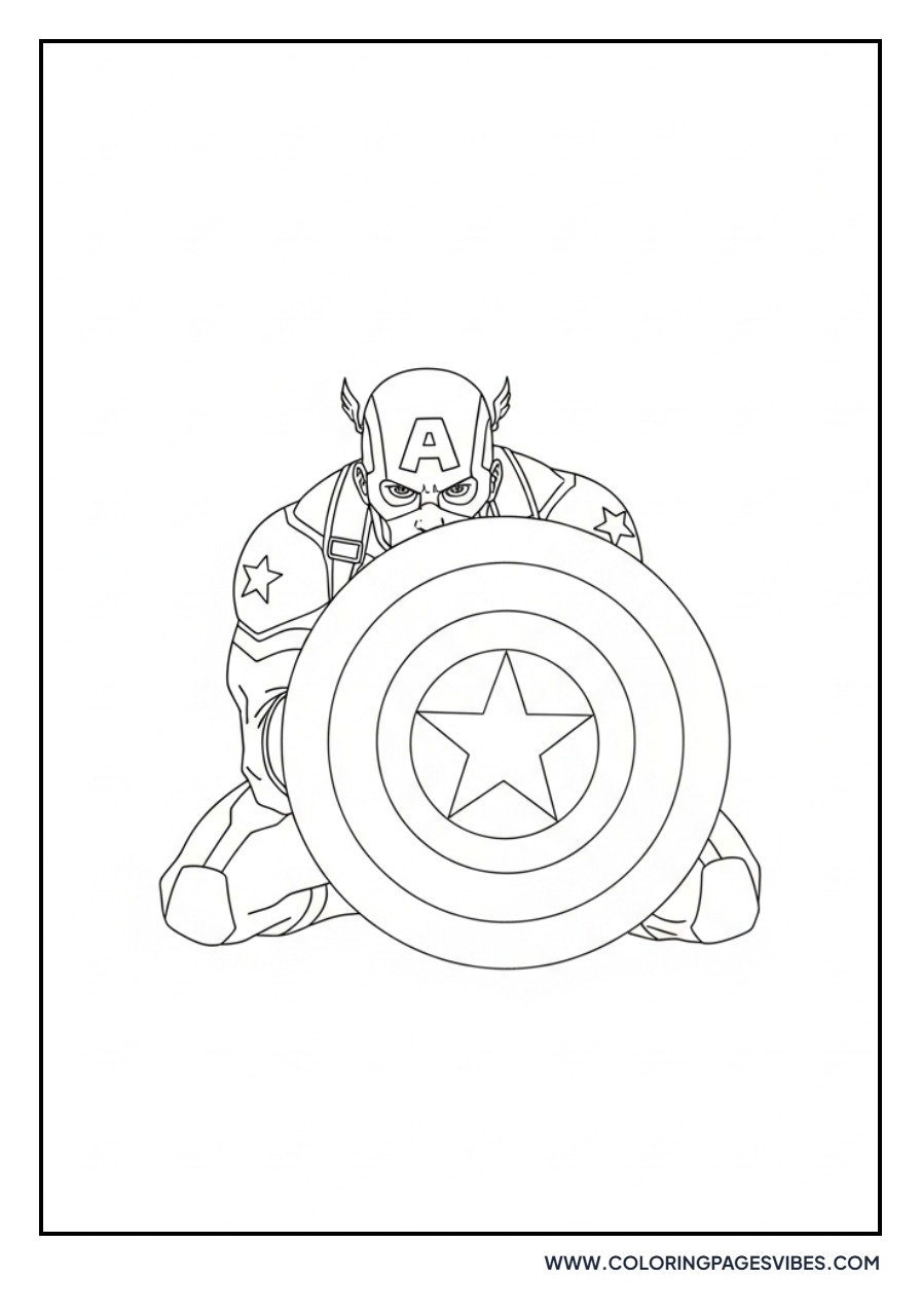 Captain America Shield Defense