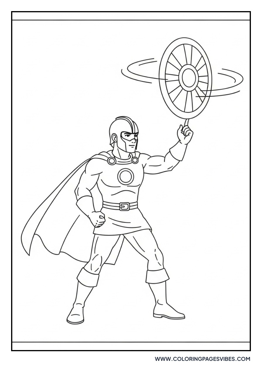 Captain America Shield Spin