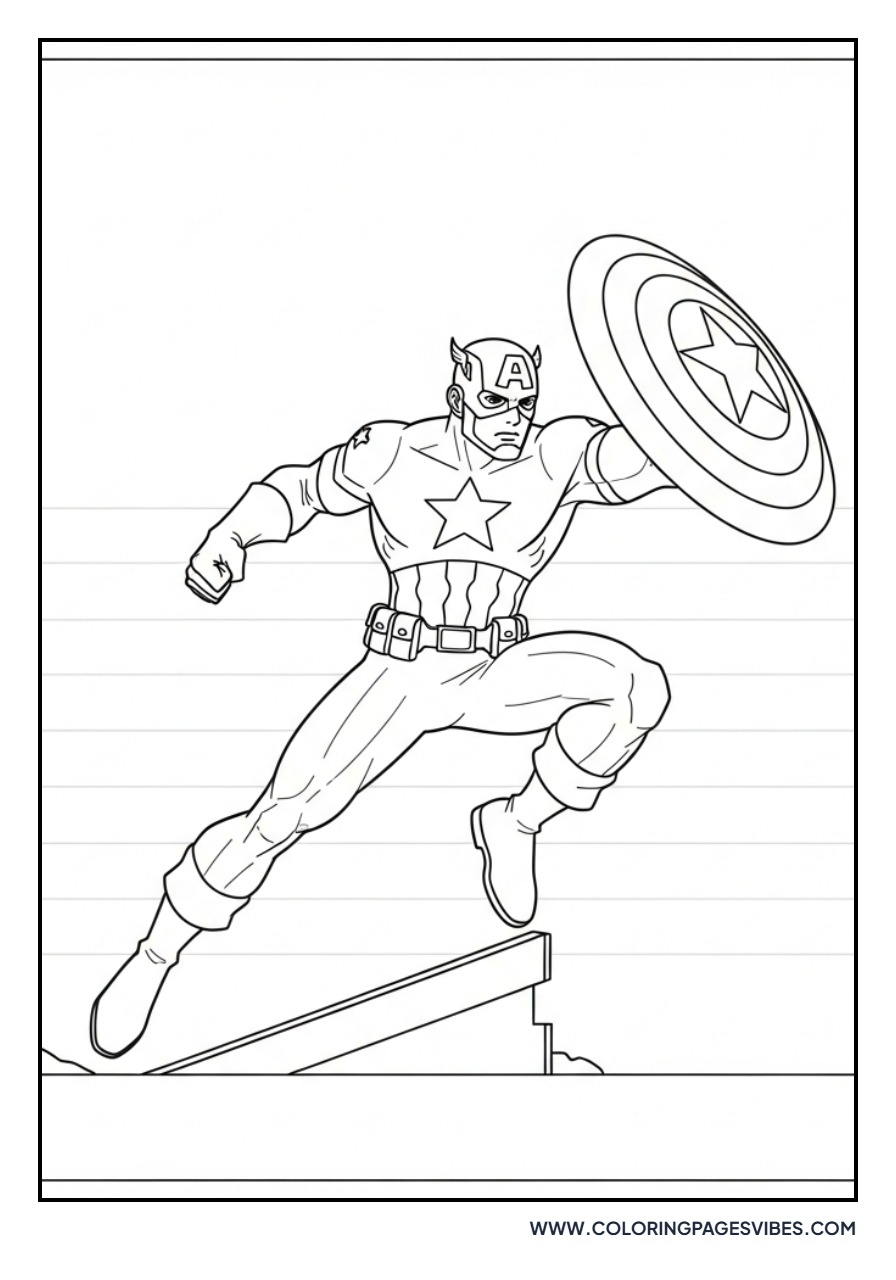 Captain America Super Leap