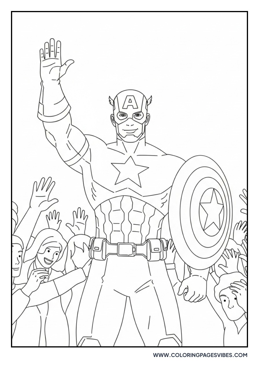Captain America Wave