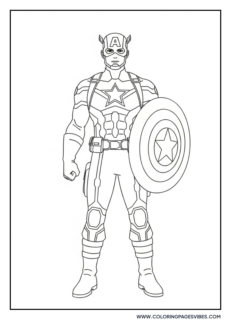 Toddler Captain America Shield